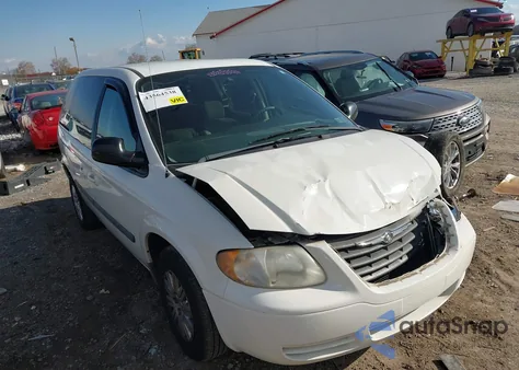 2006 Chrysler Town & Country z USA, uszkodzony, nr VIN 1A4GP45R56B758237